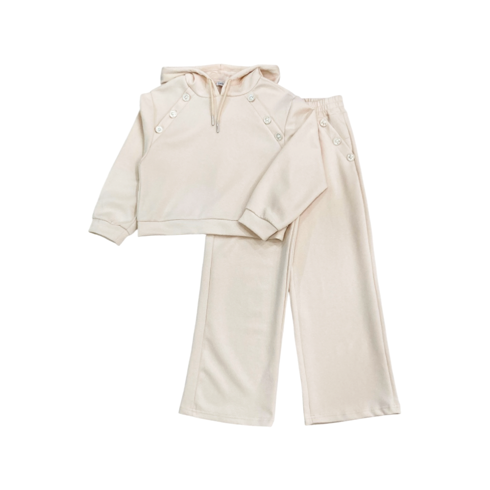 tuta ragazza felpa leggera 8/16 anni