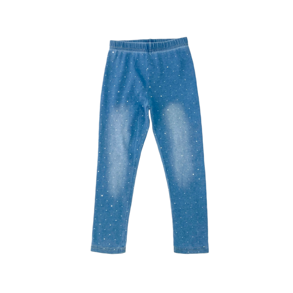 leggins bambina cotone 4/14 anni