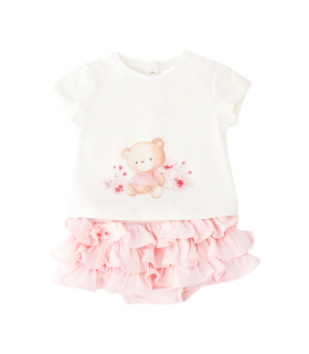complet bambina jersey 3/24 mesi