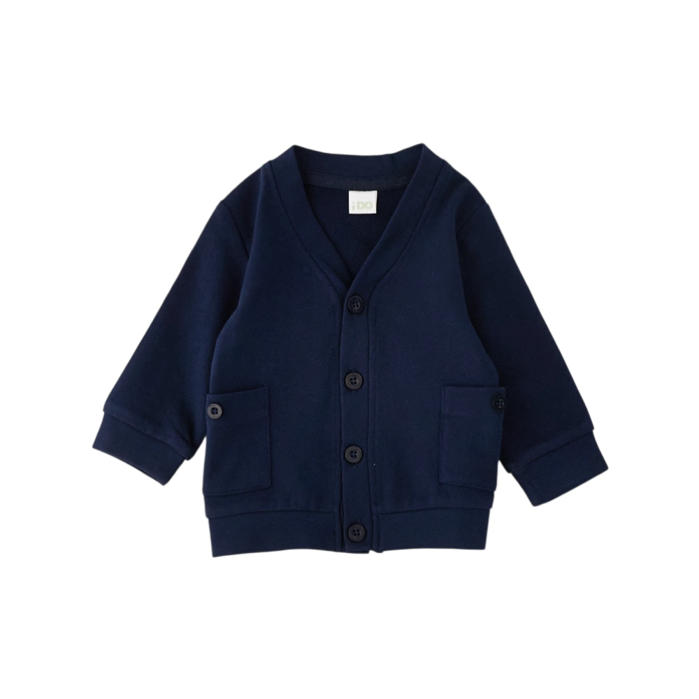 cardigan bambino felpa leggera 3/24 mesi