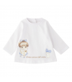 t-shirt bambina cotone 1/24 mesi
