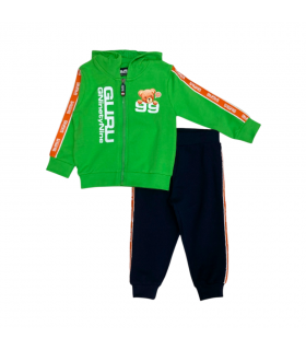 tuta bambino felpa leggera 12/30 mesi