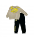 tuta bambino felpa leggera 3/7 anni