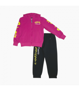 tuta bambina felpa leggera 3/7 anni