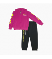 tuta bambina felpa leggera 3/7 anni