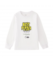 t-shirt bambino cotone 3/8 anni