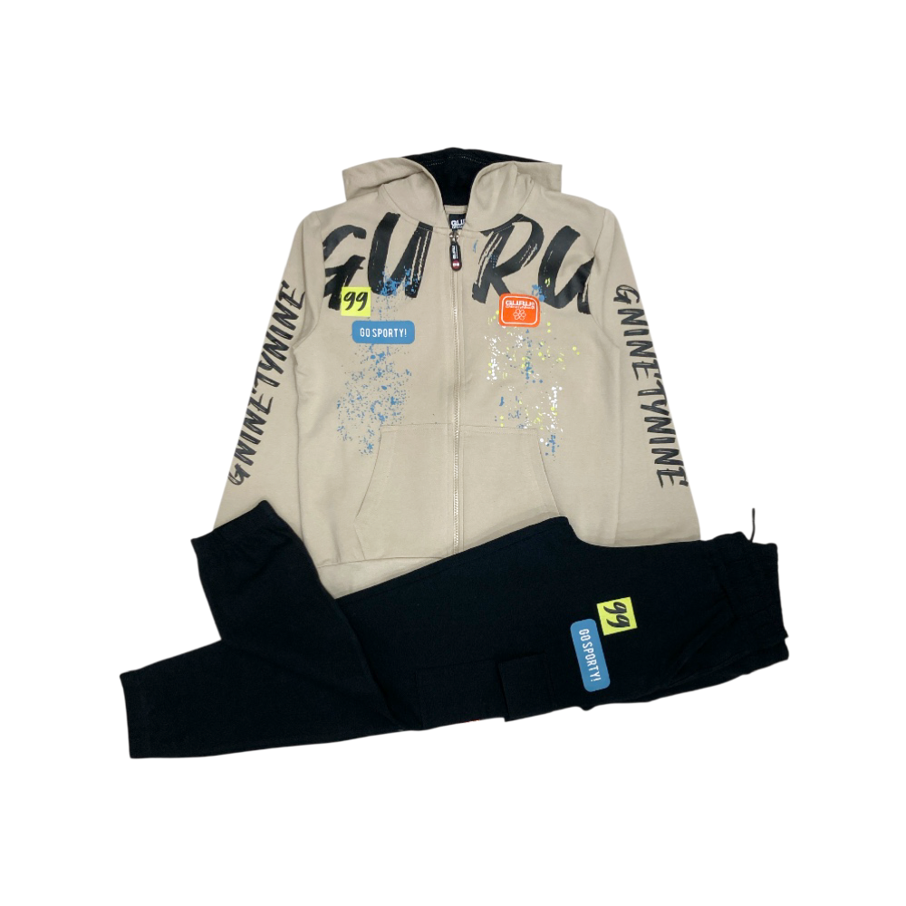 tuta ragazzo felpa leggera 8/14 anni