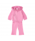 tuta bambina felpa leggera 3/24 mesi