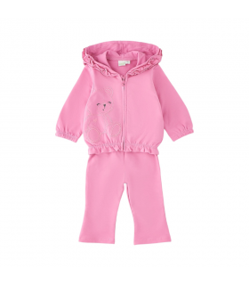 tuta bambina felpa leggera 3/24 mesi