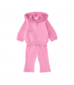tuta bambina felpa leggera 3/24 mesi