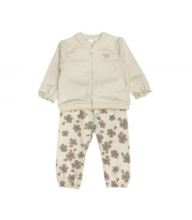 tuta bambina felpa leggera 3/24 mesi