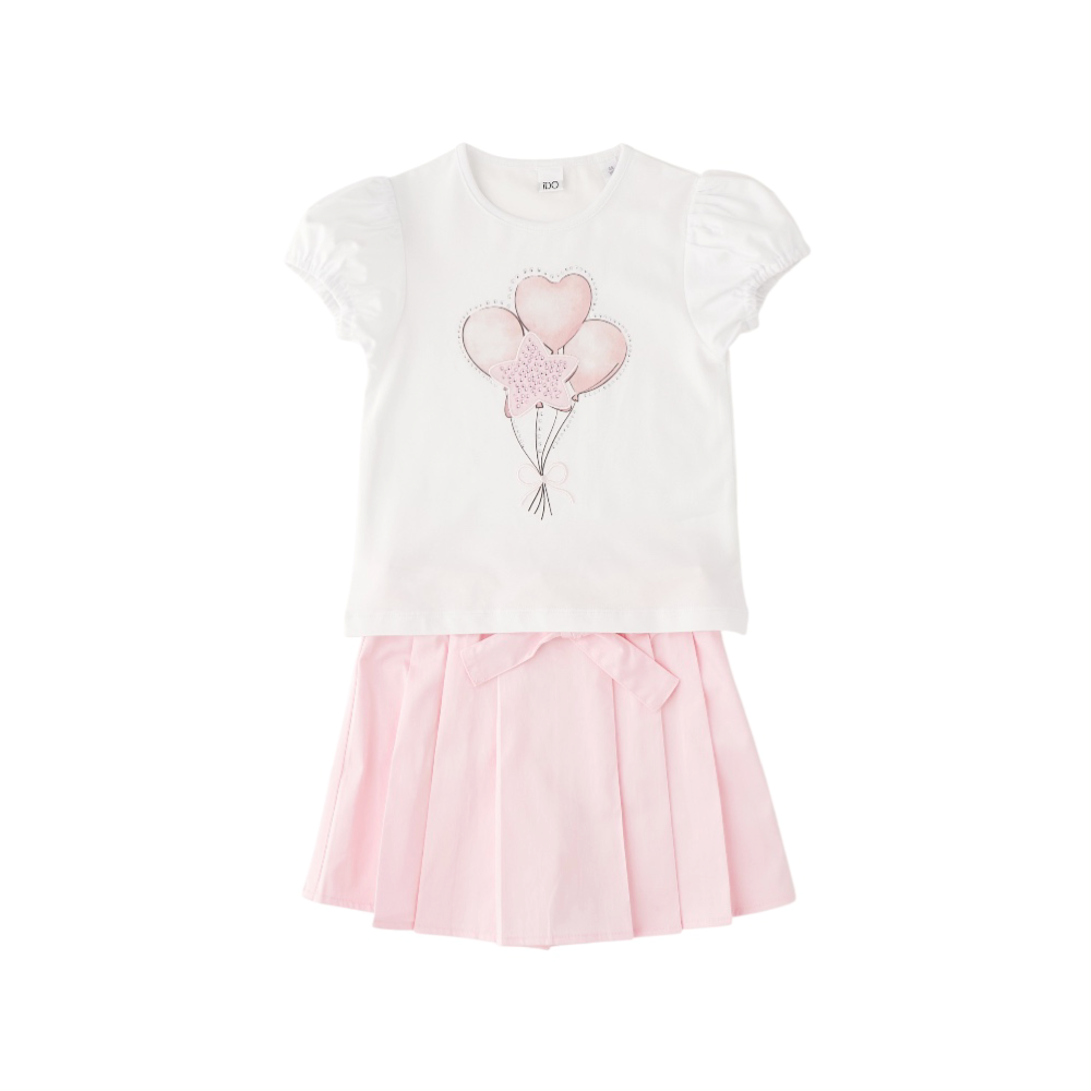 completo bambina cotone 9/30 mesi