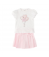 completo bambina cotone 3/8 anni