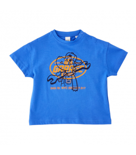 t-shirt bambino cotone 3/8 anni