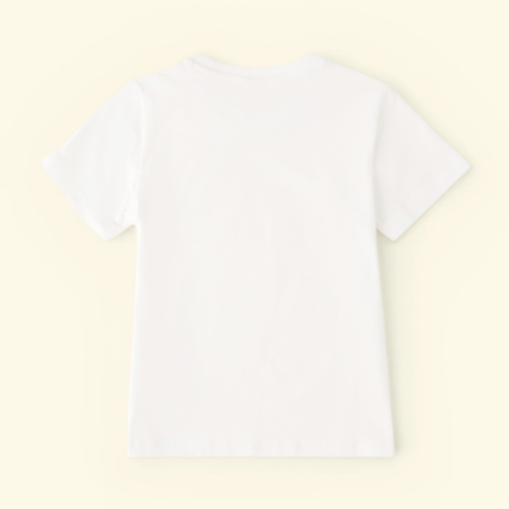 t-shirt bambino cotone 3/8 anni