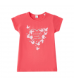 t-shirt bambina cotone 3/8 anni