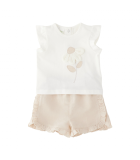 completo corto bambina 3/24 mesi