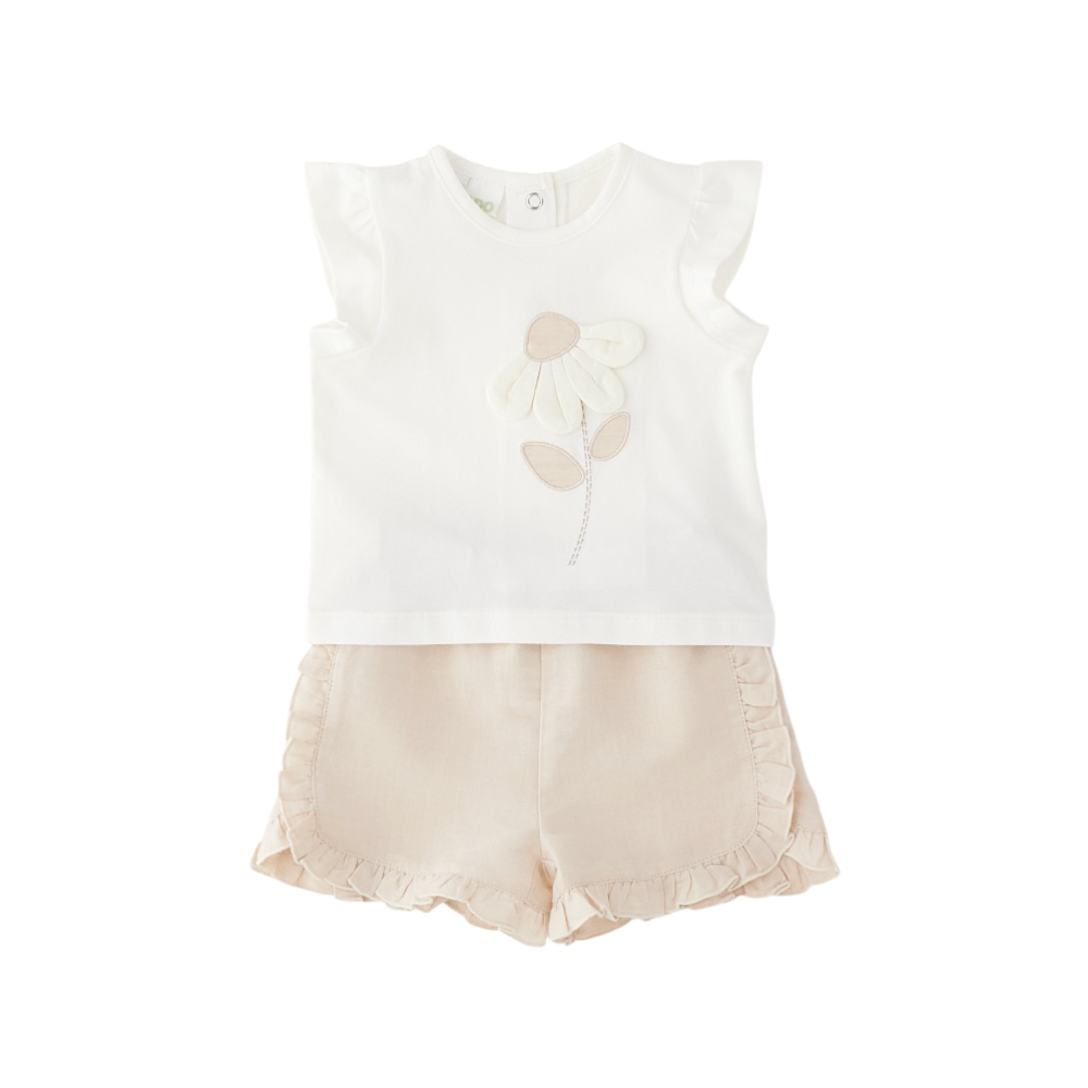 completo corto bambina 3/24 mesi