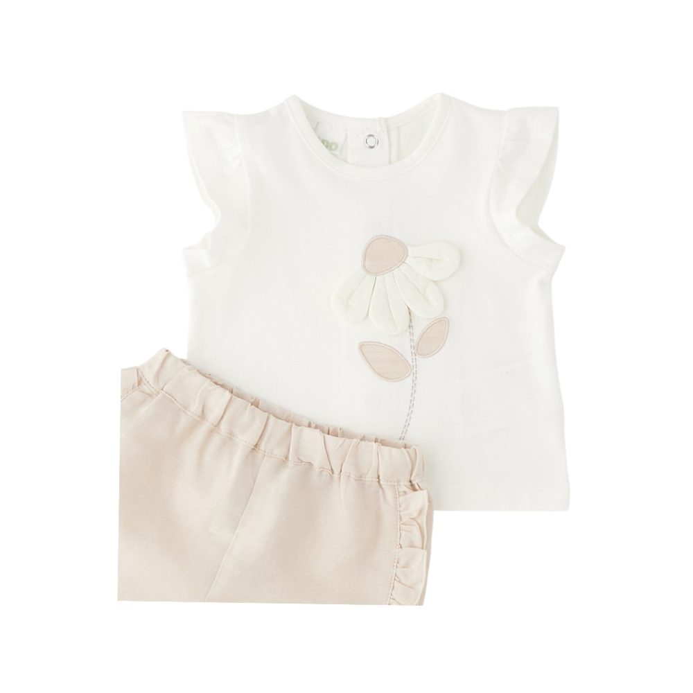 completo corto bambina 3/24 mesi