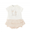 completo corto bambina 3/24 mesi
