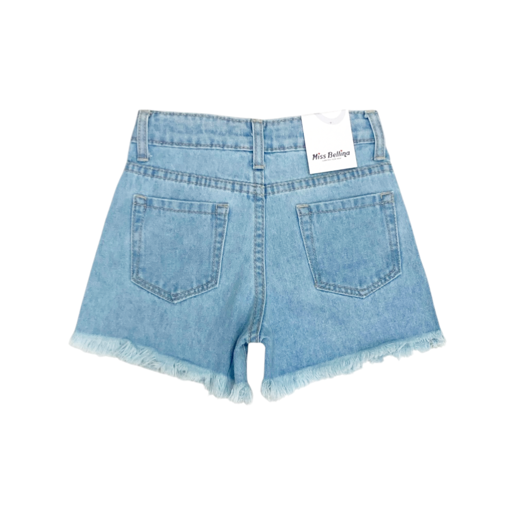 short jeans bambina 12/36 mesi