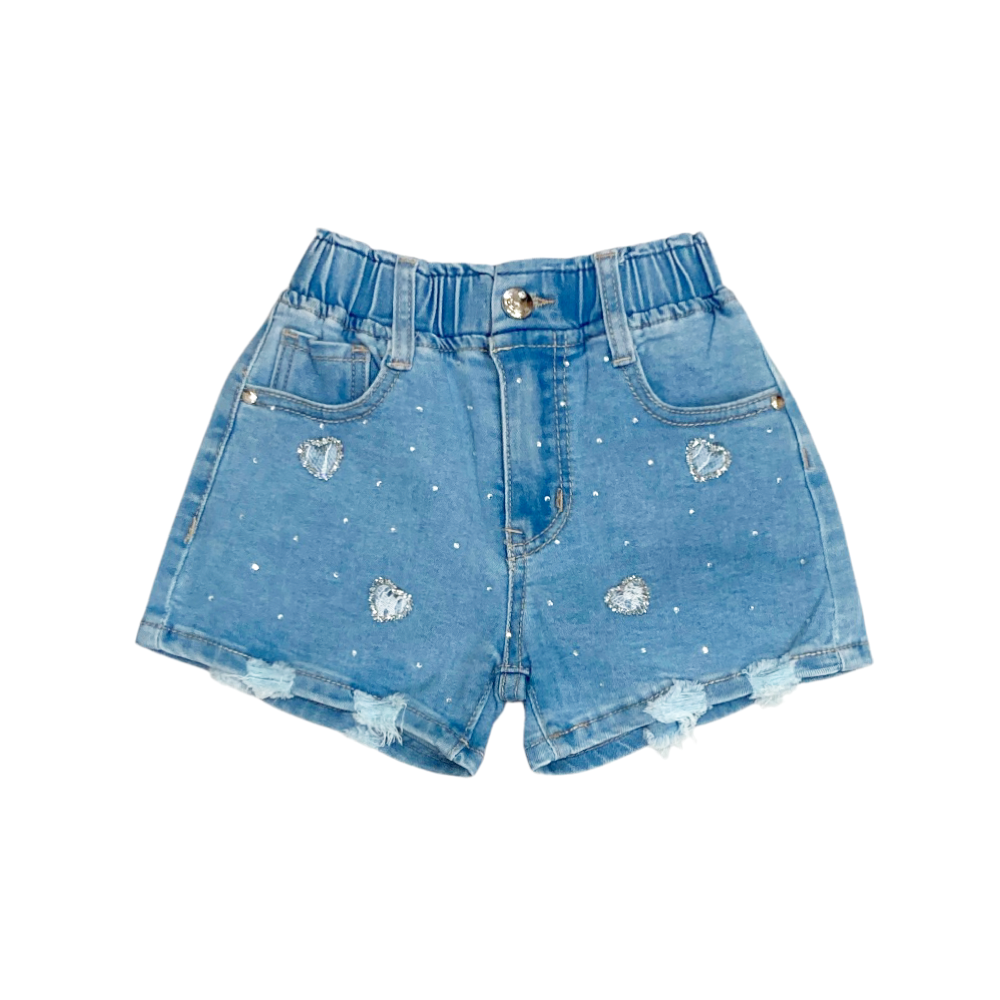 short jeans bambina 12/36 mesi