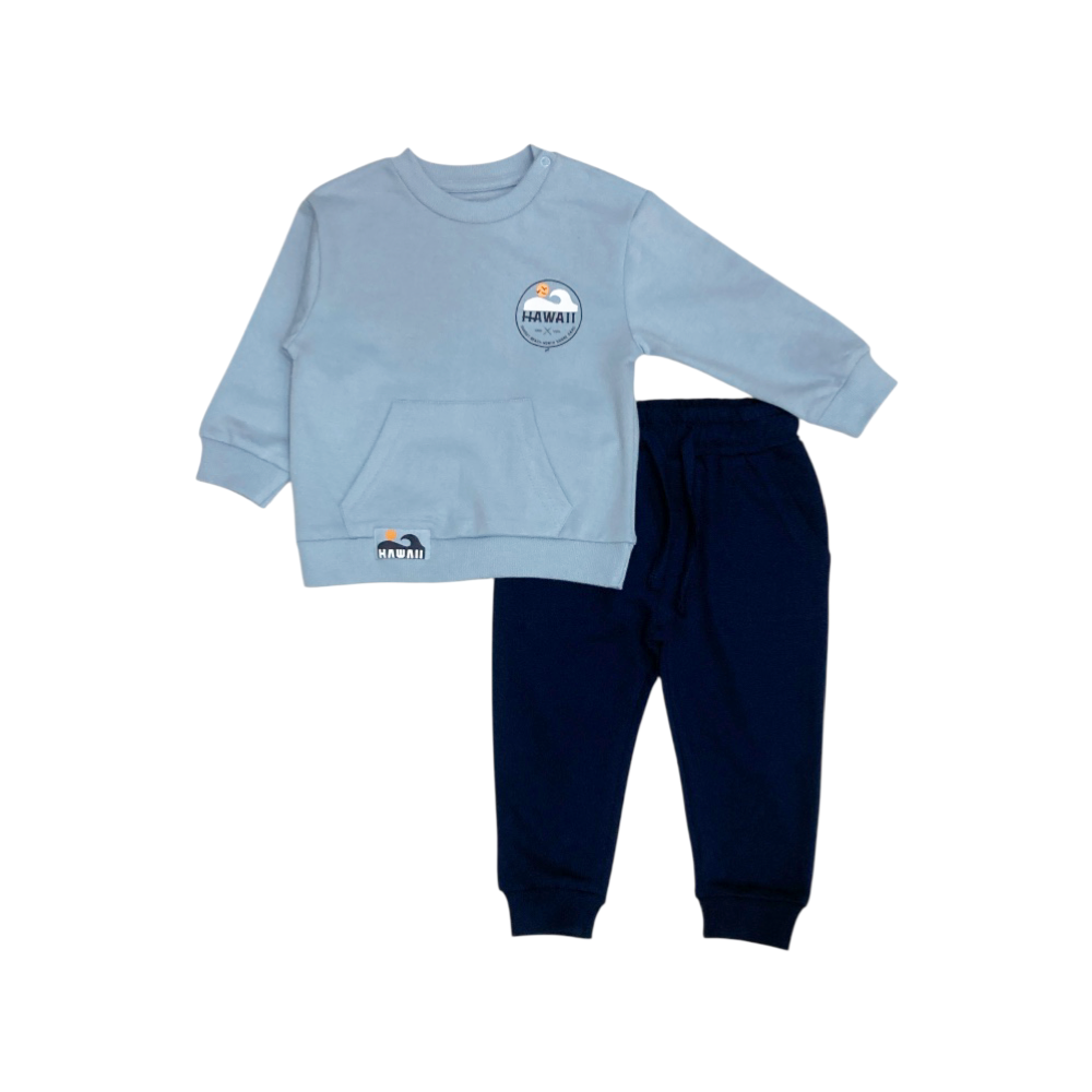 tuta bambino felpa leggera 1/24 mesi