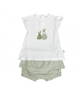 completo corto bambina 1/24 mesi