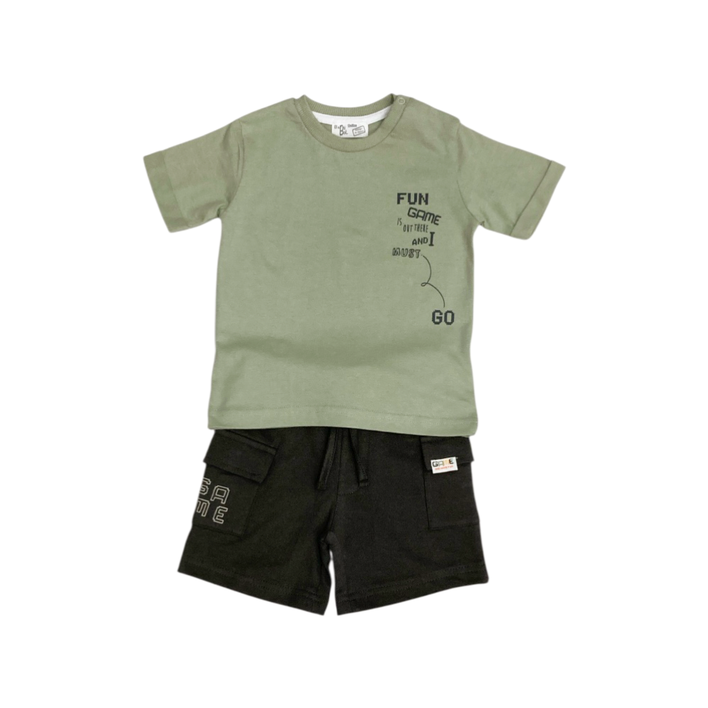 completo corto bambino 1/24 mesi