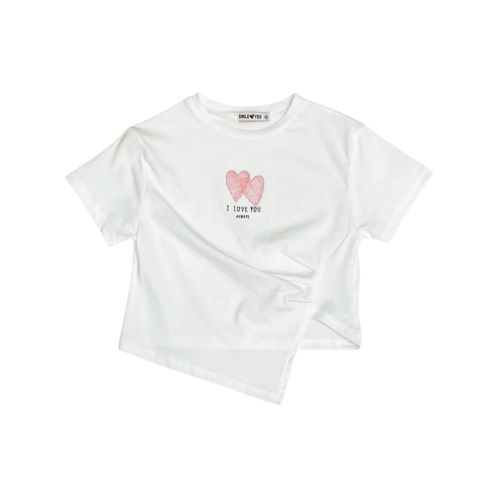 t-shirt ragazza jersey 4/14 anni