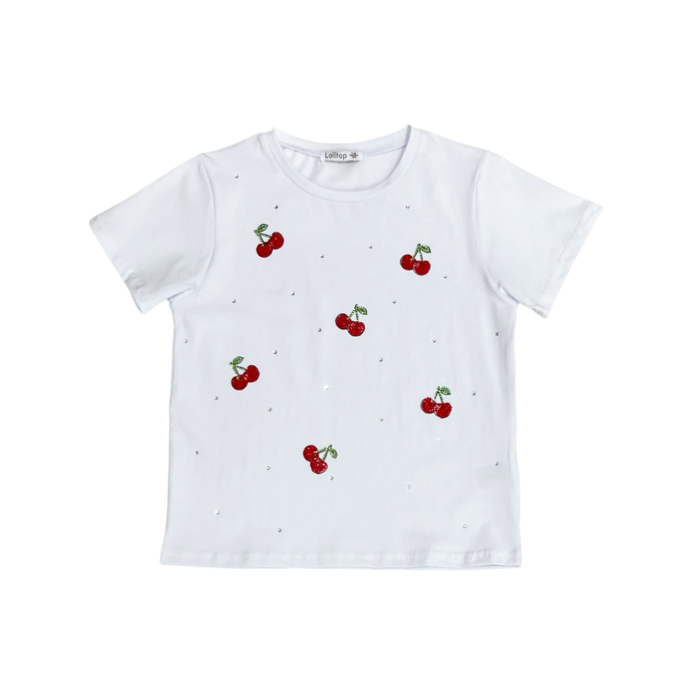 t-shirt bambina jersey 3/4-11/12 anni