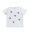 t-shirt bambina jersey 3/4-11/12 anni