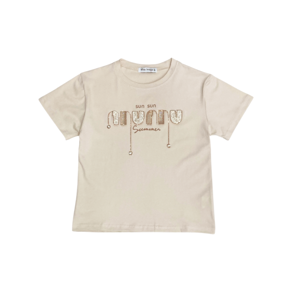 t-shirt ragazza jersey 8/16 anni