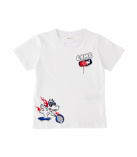 t-shirt bambino jersey 3/8 anni
