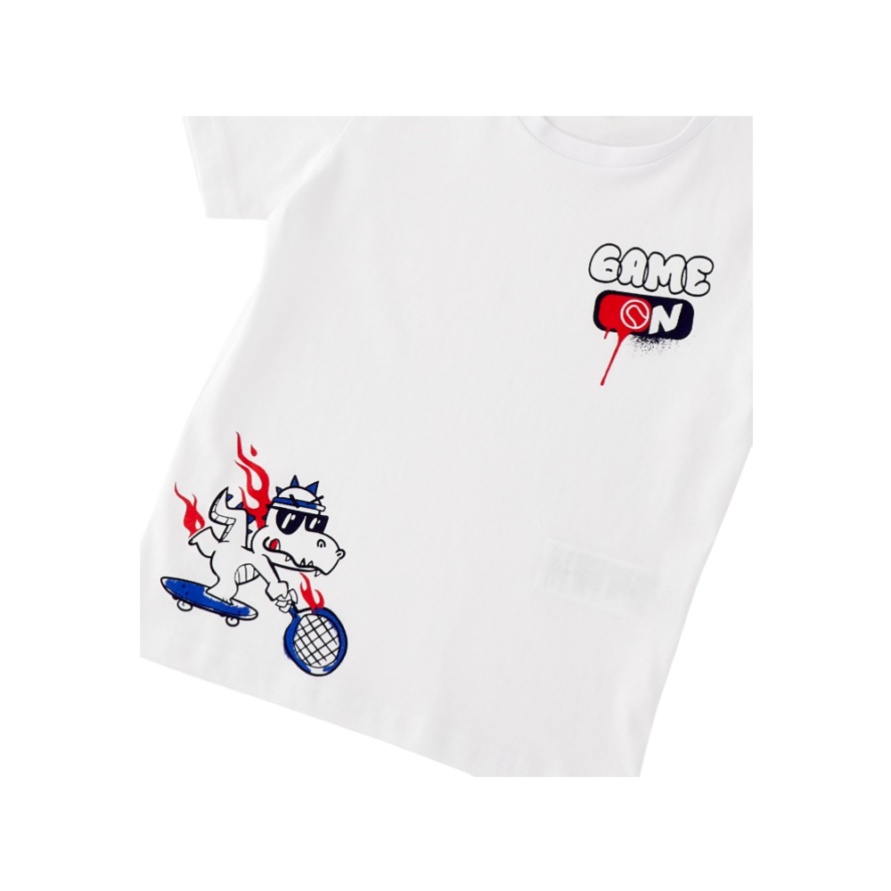 t-shirt bambino jersey 3/8 anni