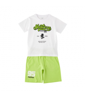 completo bambino jersey 3/8 anni