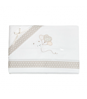 set lenzuolini carrozzina cotone