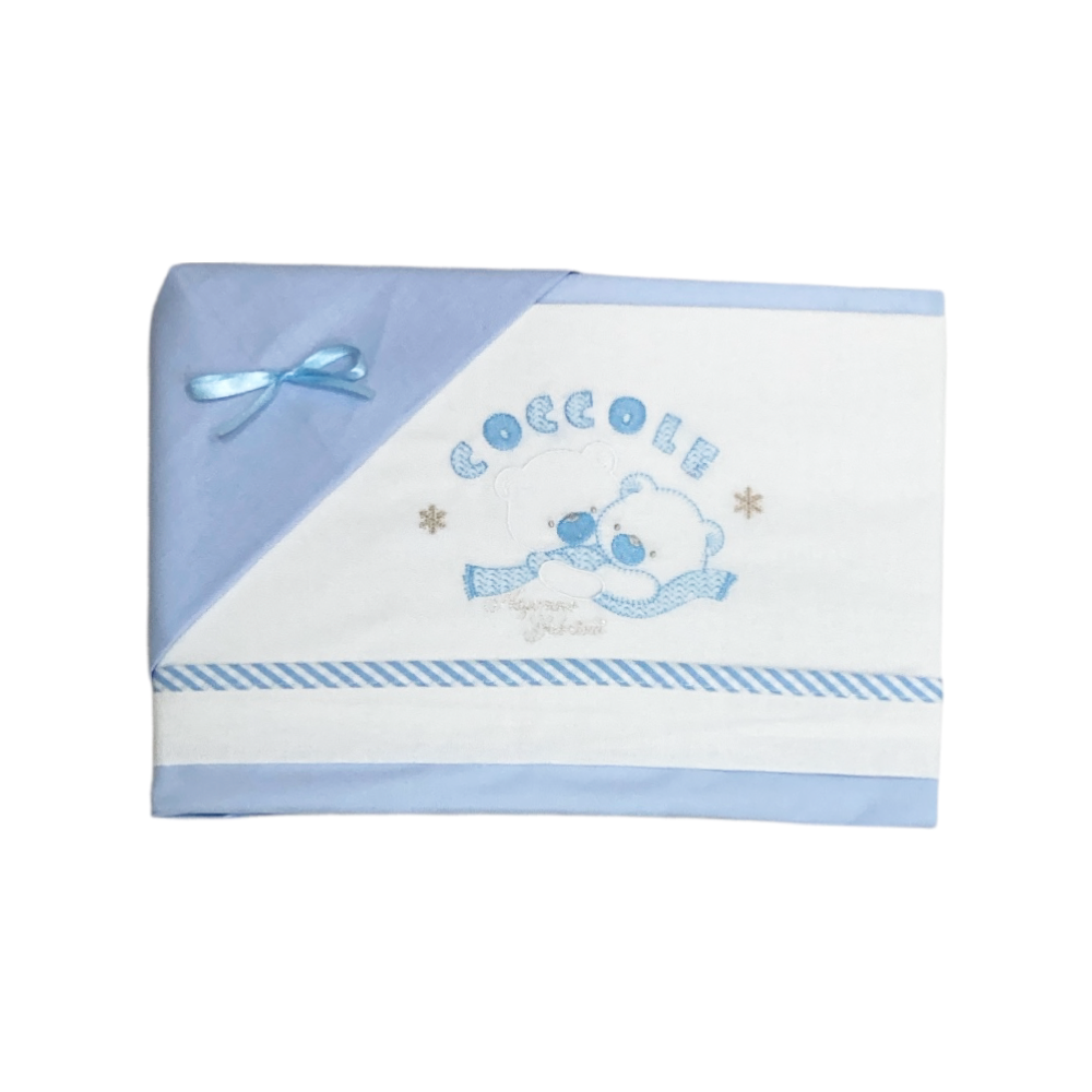 set lenzuolini carrozzina cotone