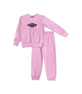 tuta bambina felpa leggera 3/7 anni