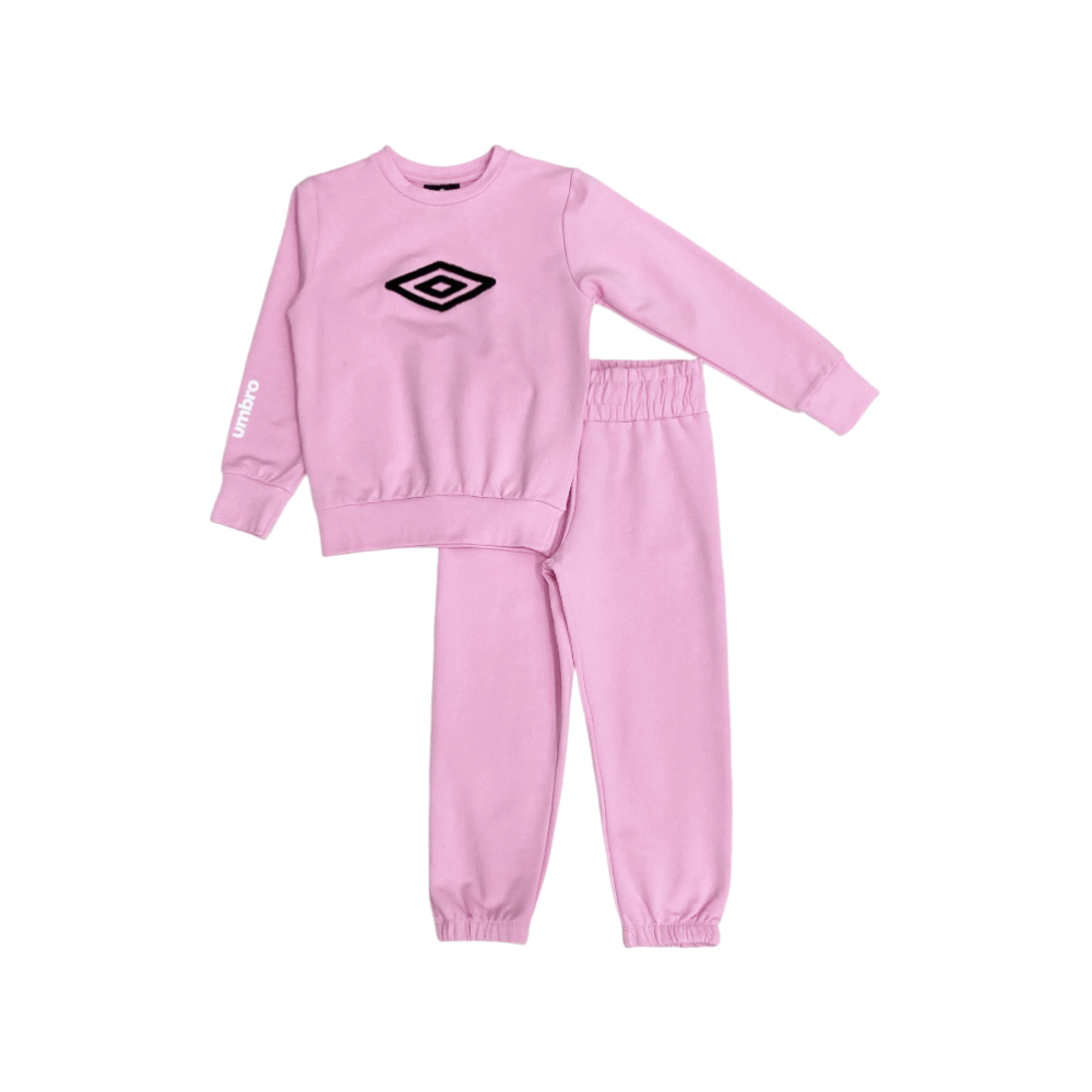 tuta bambina felpa leggera 3/7 anni