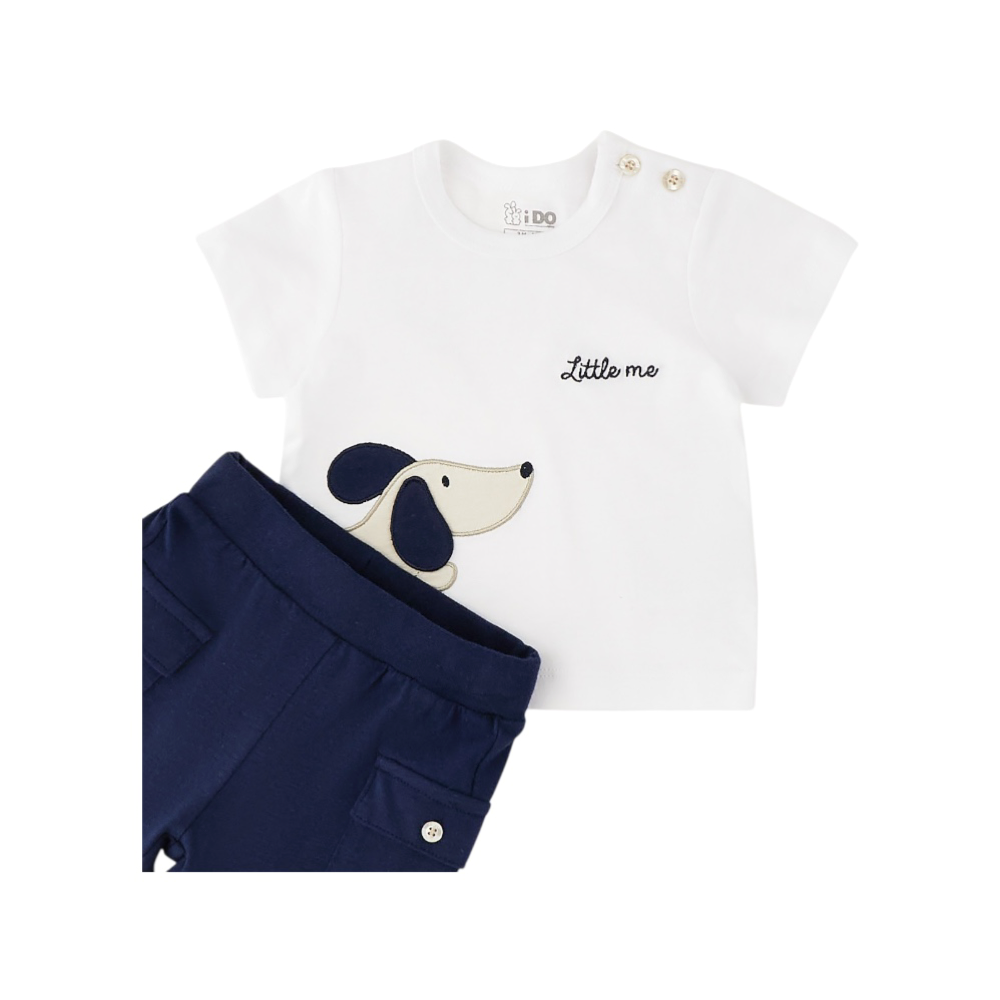 completo corto bambino 3/9 mesi