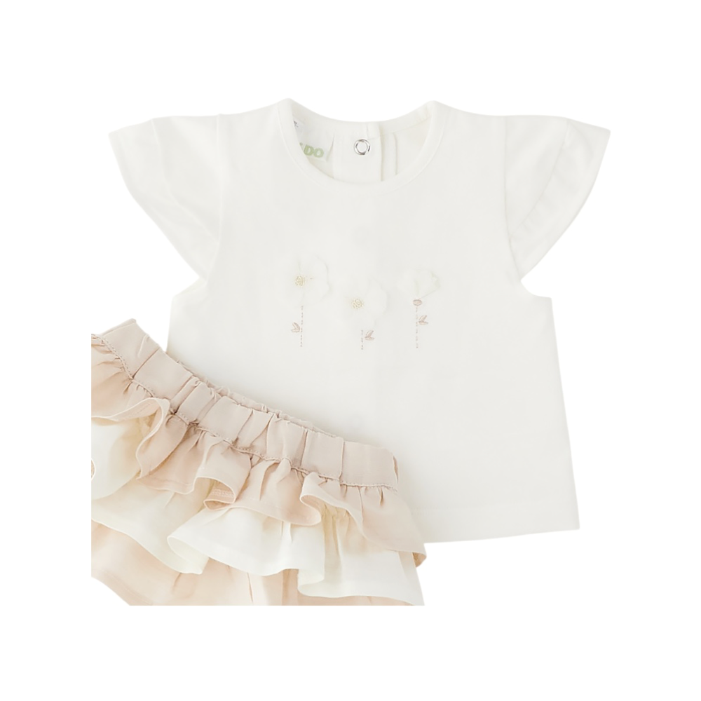 completo corto bambina 3/24 mesi