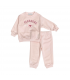 tuta bambina felpa leggera 12/36 mesi