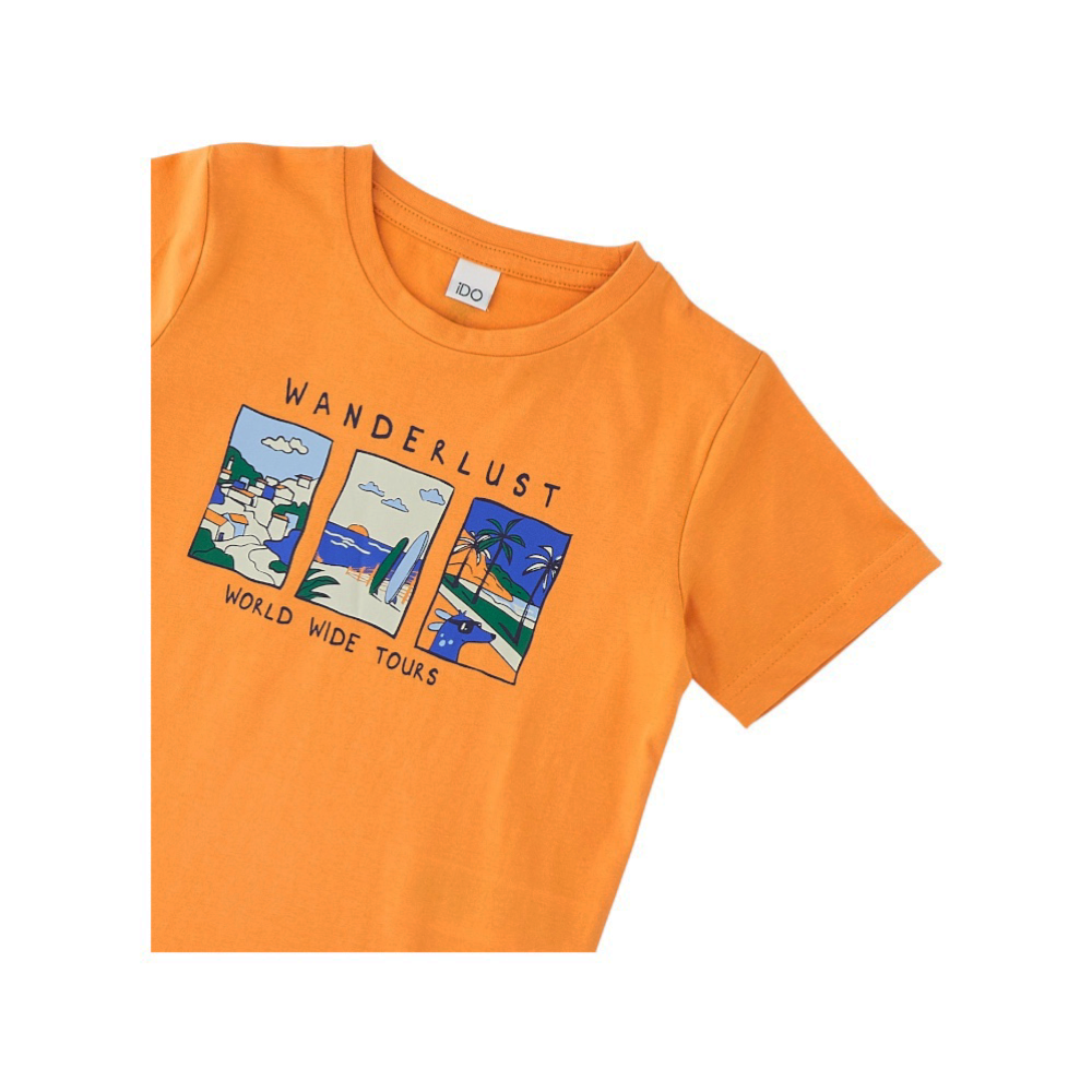 t-shirt bambino jersey 3/8 anni