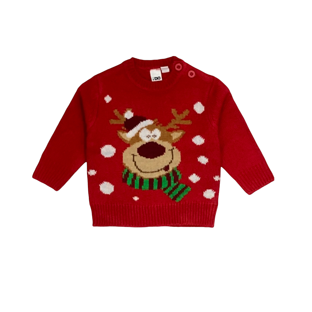 maglia tricot natalizia 6/30 mesi