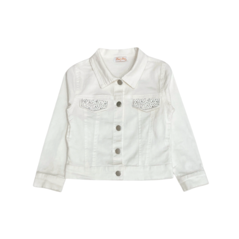 giacca twill bambina 4/12 anni