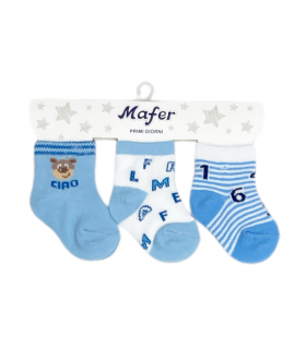 set 3 paia calzini cotone