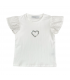 t-shirt bambina jersey 4/12 anni