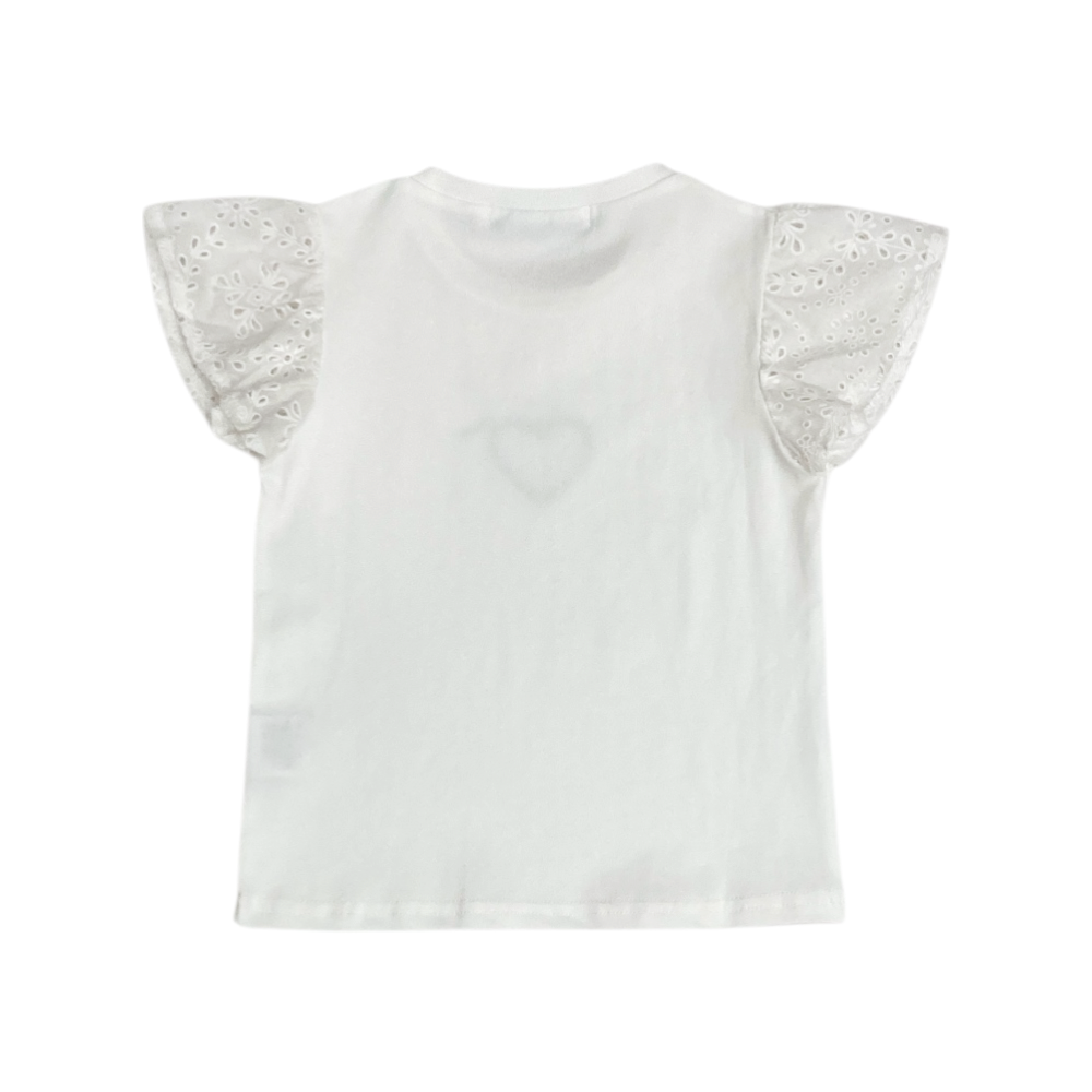 t-shirt bambina jersey 4/12 anni