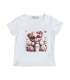 t-shirt bambina jersey 3/4-7/8 anni